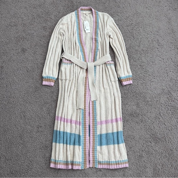 L*SPACE Ivy Cardigan Tapioca Womens M/L - Picture 1 of 16